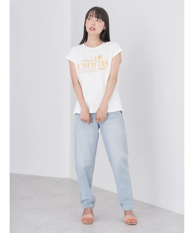 earth music&ecology ｓａｌａｄｅ　ＤＥ　ＣＡＲＯＴＴＥＳ　ｒａｐｅｅｓノースリＴ Off White