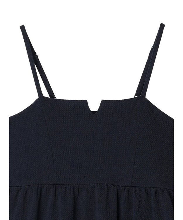Green Parks ふくれＪＱキャミワンピース Navy