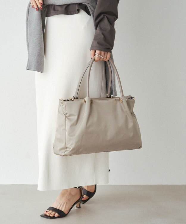 russet ナイロン三層2WAYトートバッグ(CE-1586) Gray