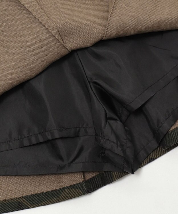 WEGO カモフラプリーツスカパン 柄1