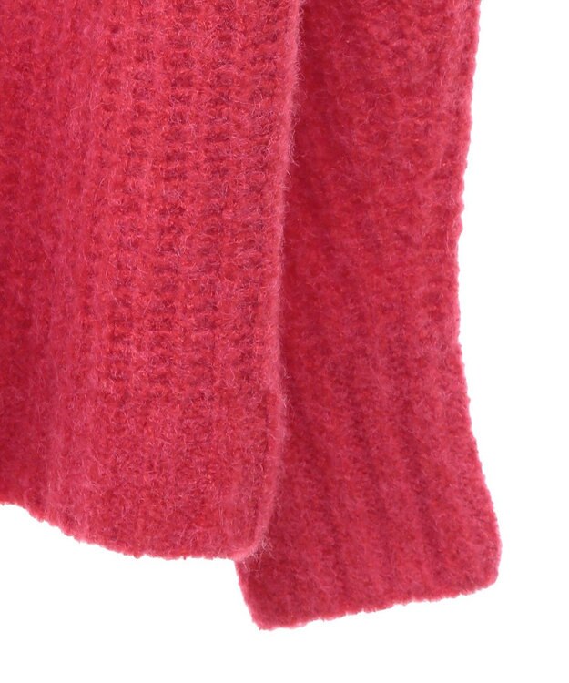 Green Parks ざっくりローゲージニットプルオーバー Pink