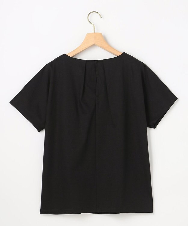 組曲 S 【先行予約】タッチミースムース ドルマンスリーブ カットソー ブラック系