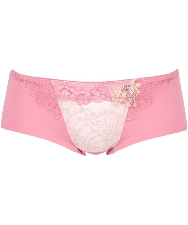 Wing Wing Lesiage　【2720シリーズ】ペアショーツ　はきこみ丈あさめ　ウイング／ワコール　PF2721 ストロベリー