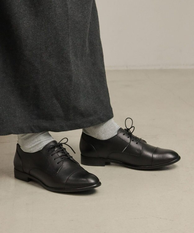 REGAL FOOT COMMUNITY 【アールドット】S19C ストレートチップ レースアップシューズ ブラック