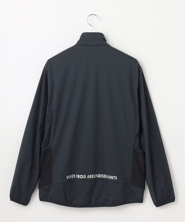 23区GOLF 【MEN】【撥水/防風/ストレッチ】悪天候の日にも活躍するストレッチ性抜群のエアリージャージーブルゾン ネイビー系