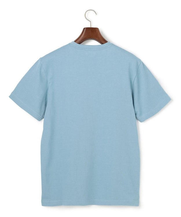 J.PRESS MEN 【NYUZELESS】プリントグラフィック Ｔシャツ サックスブルー系