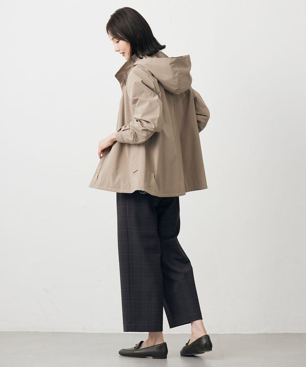 J.PRESS LADIES L 【2way】Artirosa フーデッド コート ベージュ系