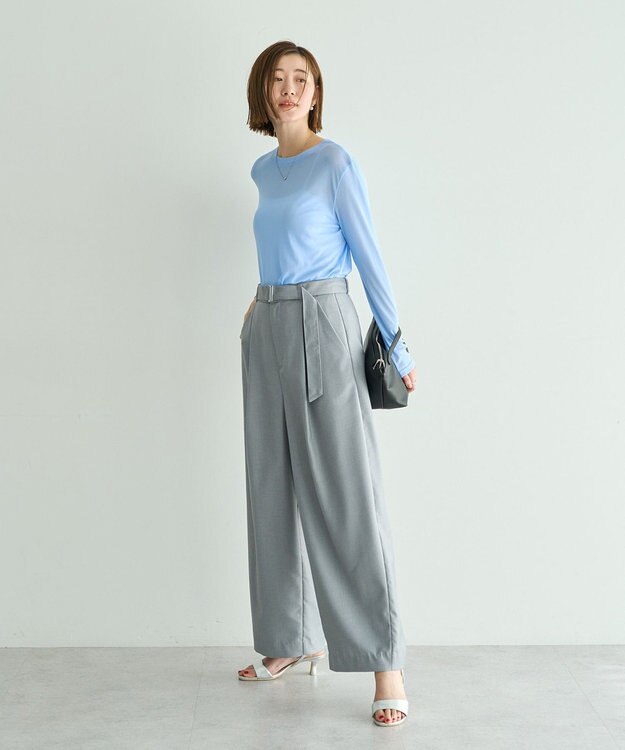 YECCA VECCA クルーネックシアートップス Off White