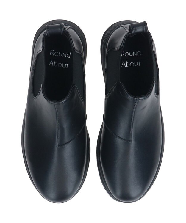 Bridget Birkin 【Round About】サイドゴアブーティスニーカー ブラック