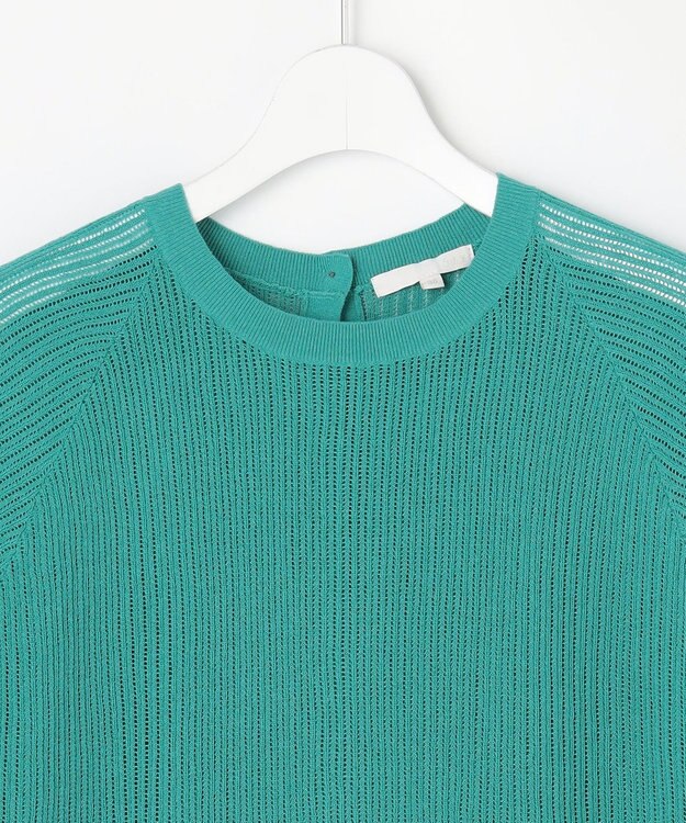 自由区 S 【前後着用可能】ファインリネンナイロン2WAY プルオーバー エメラルド