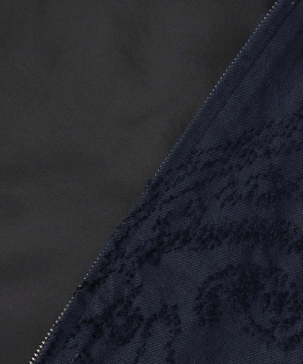 JOSEPH HOMME 【HIGH GRADE LINE】ワラカットエンブロイダリー　ジップアップブルゾン ネイビー系5