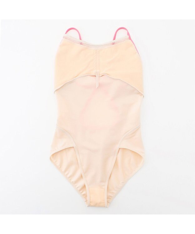 Chacott キャミソールレオタード ハニーベージュ