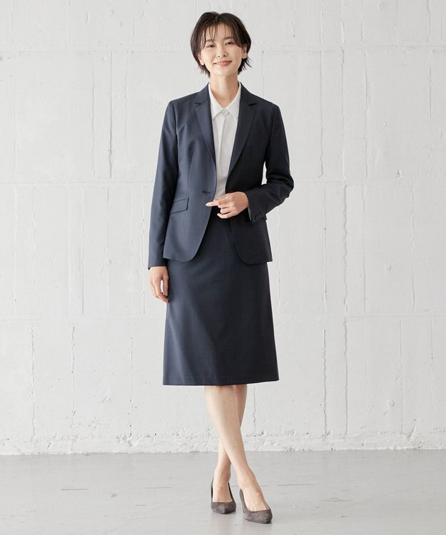 J.PRESS LADIES 【WEB限定】2way 天然石 イヤカフ リング ピンク系