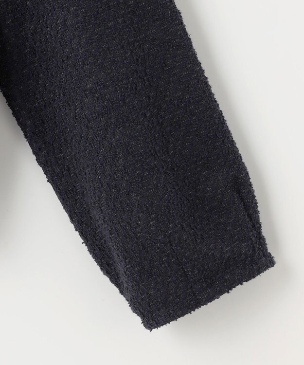 ANY SIS S ネップツイード ジャケット ネイビー系