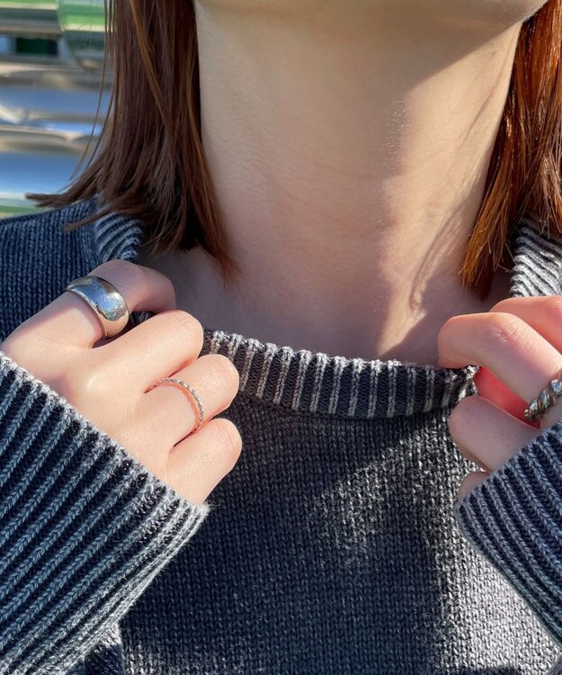 WEGO ヴィンテージウォッシュニットプルオーバー スミクロ