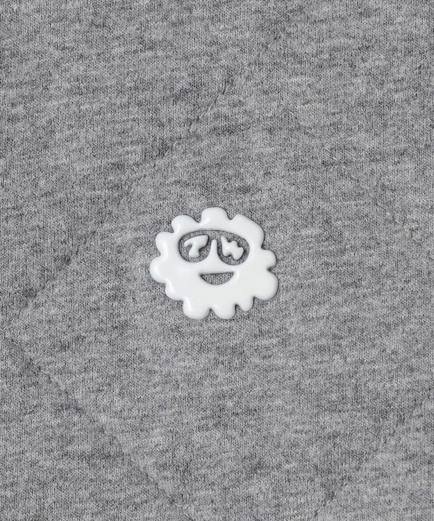 PW CIRCULUS 【裏地付き/防寒】【MEN】キルティングスエットプルオーバー グレー系