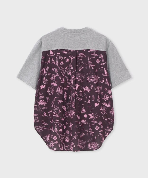 Paul Smith Travel Stories コンビ 半袖カットソー グレー