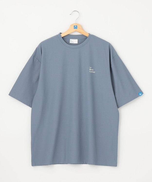 SHARE PARK LADIES 【UVカット・吸水速乾・ストレッチ・軽量 】バックプリントTシャツ ブルー系