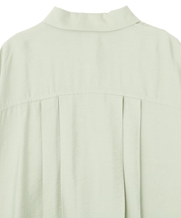 AMERICAN HOLIC 【予約】【WEB限定】接触冷感Wポケットシャツチュニック Khaki