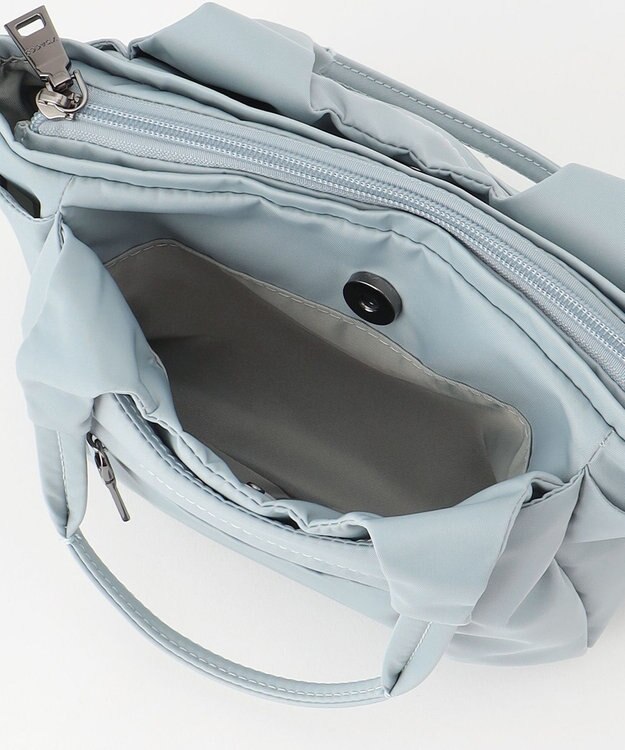 Y'SACCS 【Y’SACCS vous et】ラウンド2WAYミニトート ライトブルー