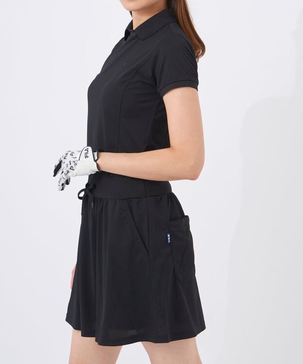 FILA GOLF／marie claire 【FILA GOLF】 ゴルフウェアワンピース ブラック
