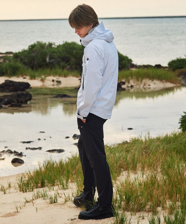 JOSEPH ABBOUD MOUNTAIN 【軽量/撥水/防風/透湿/ライナードッキング対応】ウルトラフライナイロン マウンテンシェルパーカー ホワイト系