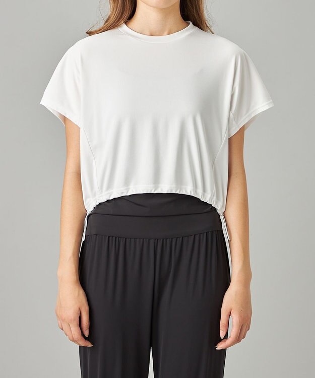 Chacott SmoothDryアレンジTシャツ ホワイト