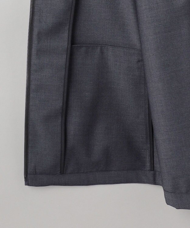 GOTAIRIKU カジュアルセットアップ対応【洗える/ストレッチ】YUNSA ライトパーカ グレー系