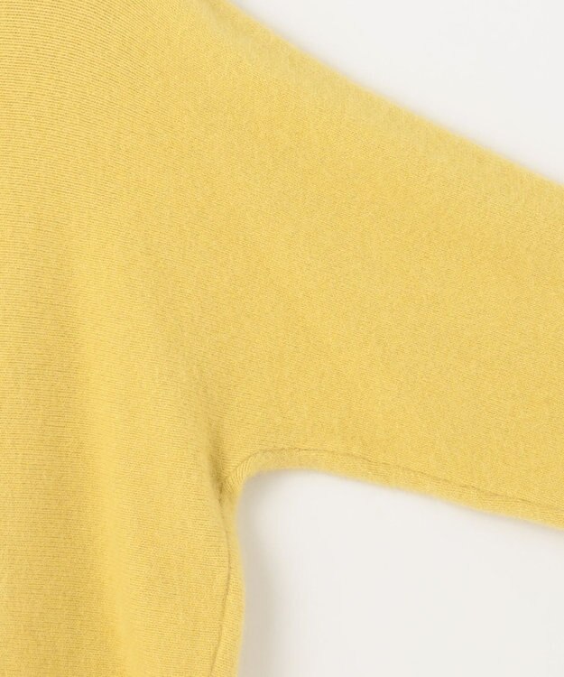 組曲 【手洗い可】フラッフィー ファーニット イエロー系