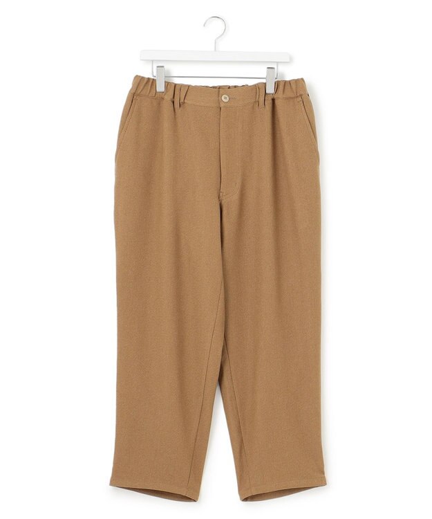 J.PRESS YORK STREET 【UNISEX】2WAYシルエット ツイルパンツ キャメル系