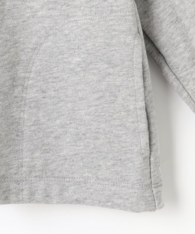 組曲 KIDS 【110-140㎝】3Way アウター サックス×グレー