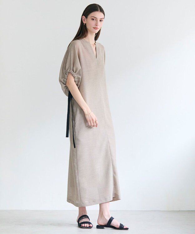 BEIGE， LIATRIS / ドロスト Iラインドレス Flax