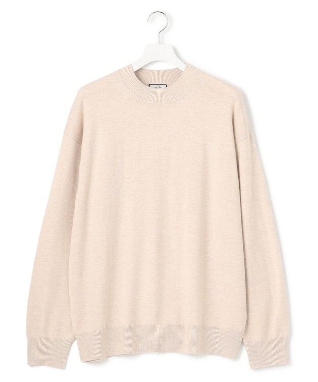 J.PRESS YORK STREET 【UNISEX】ANTI PILLING WOOL ボトルネック ニット アイボリー系