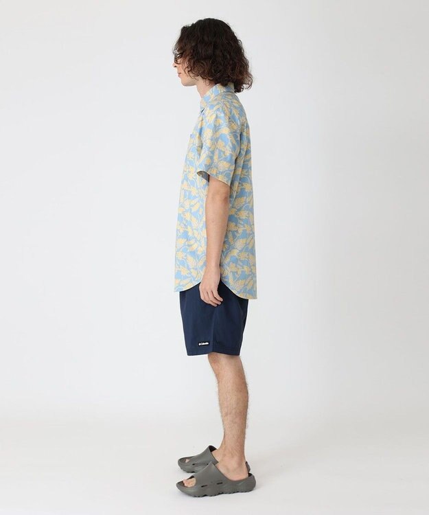 Columbia Columbia/ ラピッドリバーズプリントショートスリーブシャツ /コロンビア Ripple Blue Vined