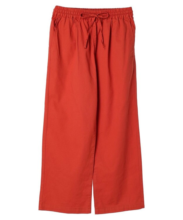 Green Parks イージーワイドパンツ Red