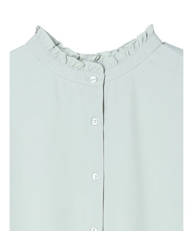 earth music&ecology ２ｗａｙフリルブラウス Mint