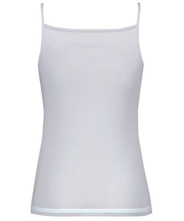 Wing ジュニア キャミソール  Wing Teen 綿100%(身生地部) ズレ上がりにくい(裾) インナー RL5735 ウイング／ワコール グレー
