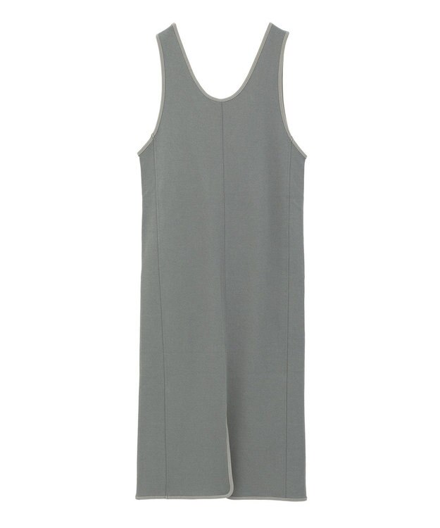 CRAFT STANDARD BOUTIQUE Uネックジャンパースカート Gray