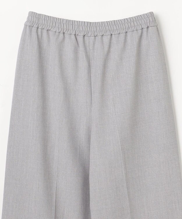 ANY 【2SET】ハンサムジレ×ワイドパンツセット シャンブレーグレー