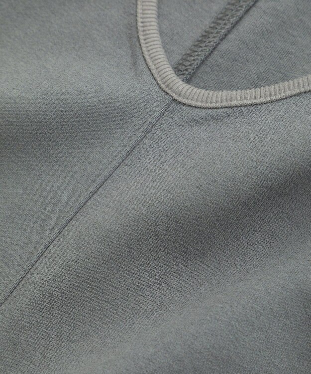 CRAFT STANDARD BOUTIQUE Uネックジャンパースカート Gray