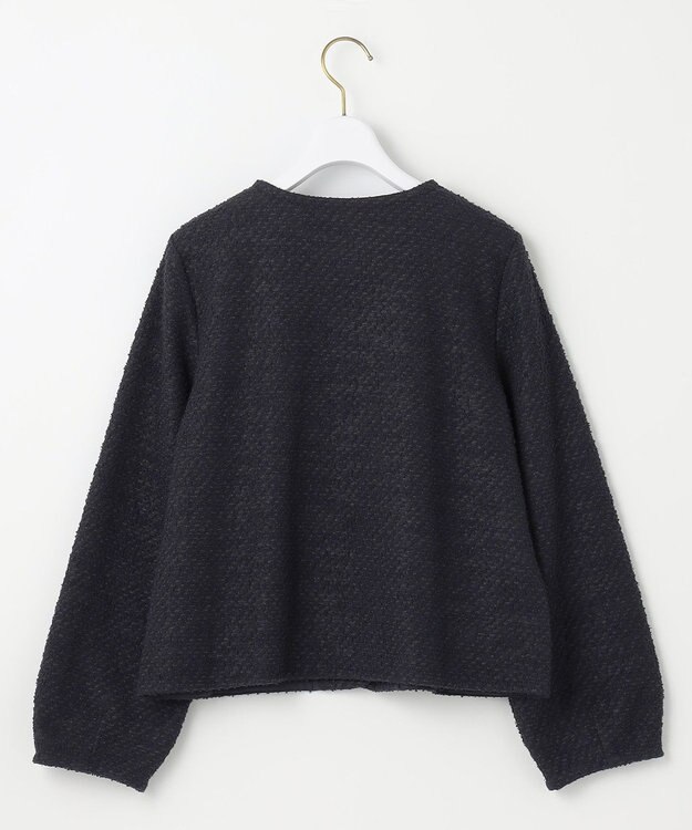 ANY SIS ネップツイード ジャケット ネイビー系