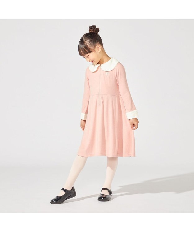 Chacott ジップアップワンピース ピンク