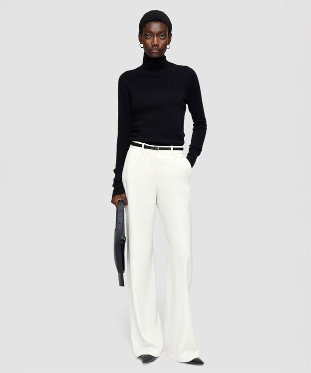 JOSEPH 【FOUNDATIONS】コンフォートキャディー トラウザーズ MORISSEY Ivory