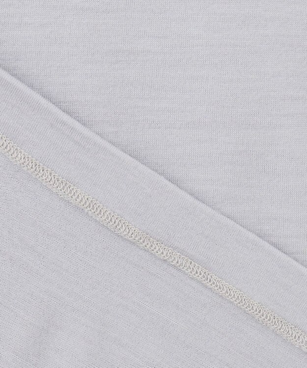 JOSEPH HOMME クリアウールジャージー　モックネック ライトグレー系