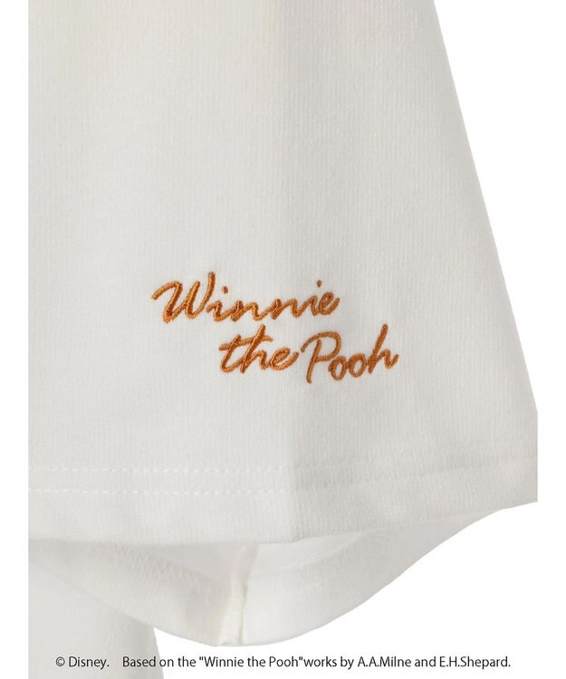 Green Parks Ｗｉｎｎｉｅ　ｔｈｅ　Ｐｏｏｈ／７分袖プルオーバーⅡ White