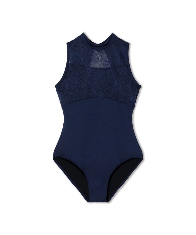 Chacott ハイネックレオタード コバルトブルー