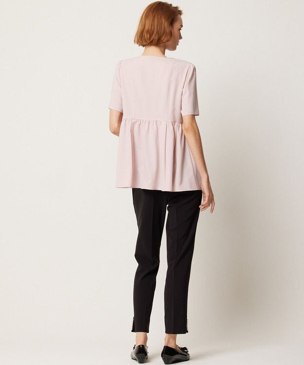 TOCCA 【消臭・洗える】FLY FREELY ブラウス ピンク系