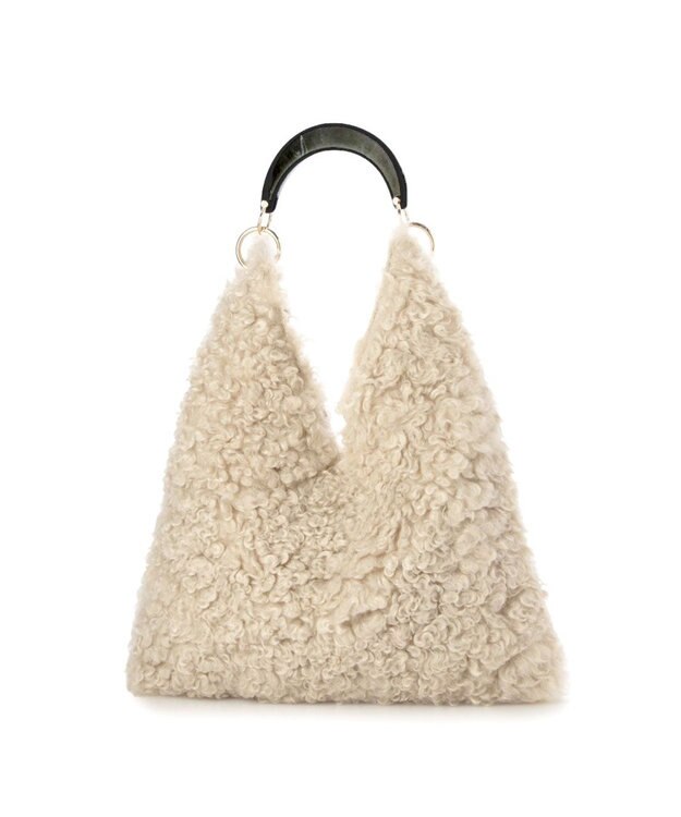 UNBILLION カシュカシュ cachecache / プラ手ハンドルエコファートート ベージュ