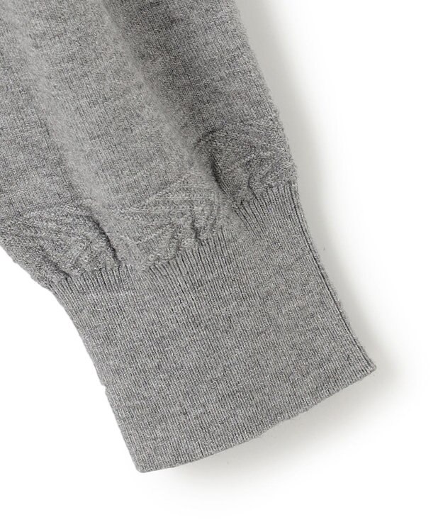 J.PRESS MEN 【ストレッチ性 / イージーケア】【FLEX YARN】タートルネックニット ライトグレー系