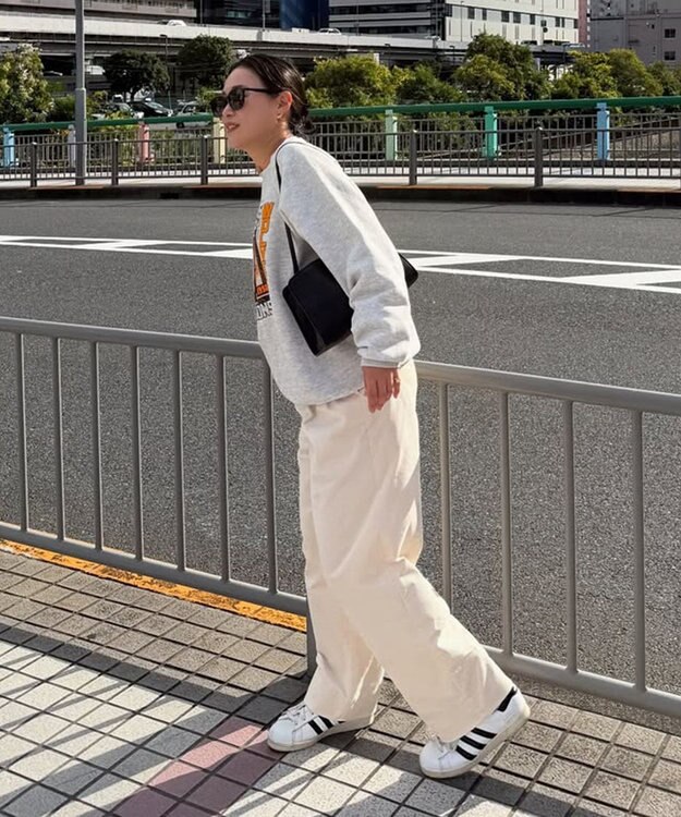 LENO CORDUROY TROUSERS　コーデュロイタックパンツ IVORY